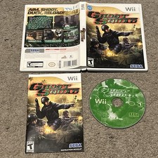 Ghost Squad (Nintendo Wii, 2007) CIB Complete w/ Manual