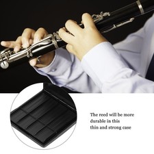 S Case 8 Pcs Saxophone Clarinet Storage Case Waterproof Drop Proof ABE
