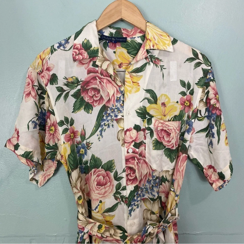 Mono Ralph Lauren Vintage Floral Talla Pequeña Foto 2 de 4