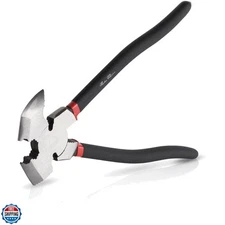 Bates 10-Inch Heavy-Duty Fencing Pliers - All-in-One Tool for Professionals