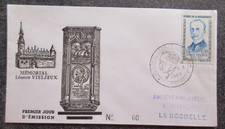 FRANCE lettre FDC 1er jour VIELJEUX à LA ROCHELLE en 1960 lot NA181