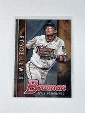 2017 Bowman Chrome ~ Royce Lewis ~ Defining Moments ~ BDM-RL ~ Gemelli