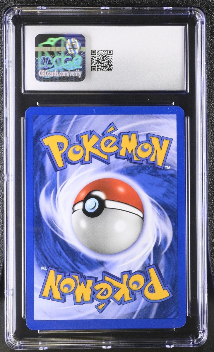 Pokemon CGC 8.5 Ampharos DOUBLE HOLO ERROR 1/64 Neo Revelation