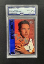 Steve Nash Signed Autographed 96-97 Upper Deck SP Rookie Card PSA/DNA. rookie card picture