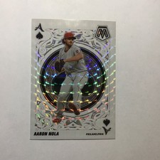 2022 Panini Mosaic - Aces Aaron Nola #A-9 Mosaic Prizm