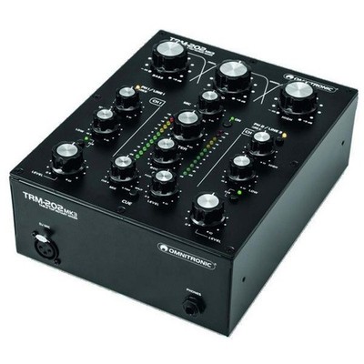 Omnitronic TRM-202 MK3 2-Channel Rotary DJ Mixer