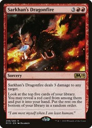 Sarkhan's Dragonfire #298 - Core Set 2019 (M19) - Rare