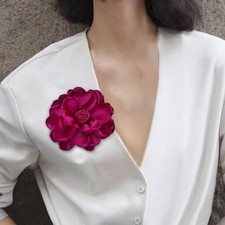 Flower Brooch Pin Dress Suit Decor Pin for Clothes for Mother Wedding Ladies