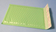 100 Green Ash 4" x 8" Poly Bubble Mailers Padded Bags Envelopes
