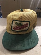 Vintage K-Brand Dekalb Seed Full Mesh Snapback Trucker Hat Patch USA Made