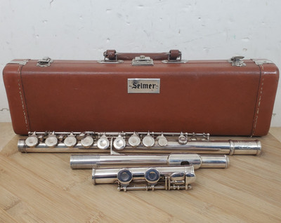 Signet Made By Selmer Flute - Sterling Silver .925 Tube