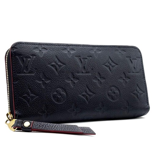 Louis Vuitton Monogram Empreinte Zippy Wallet Long Wallet