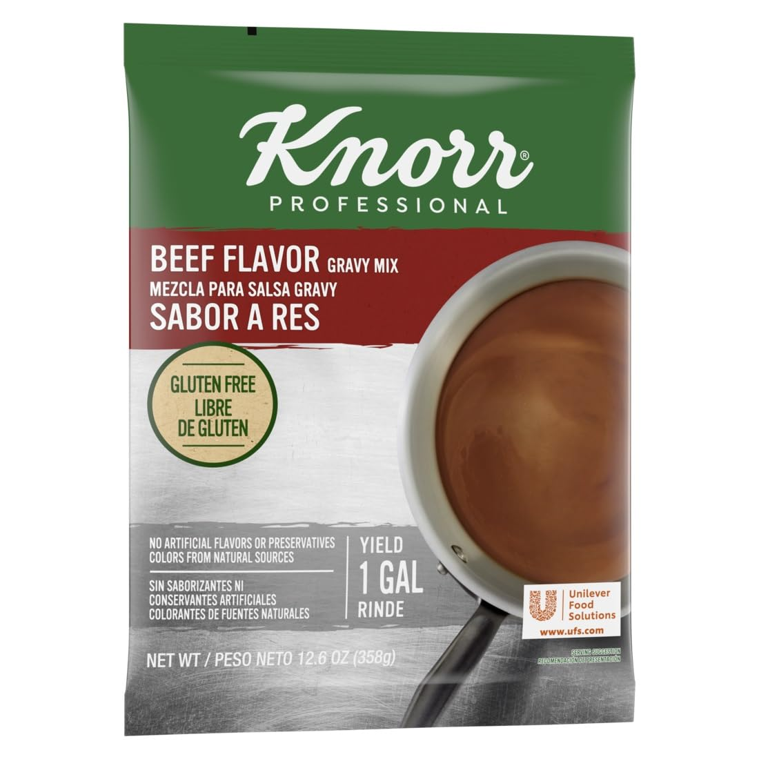 Knorr Professional Beef Gravy Mix Gluten Free, No Artificial Flavors or Preserva