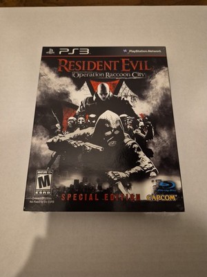 New Resident Evil Operation Raccoon City Special Edition PS3 Sealed Steelbook