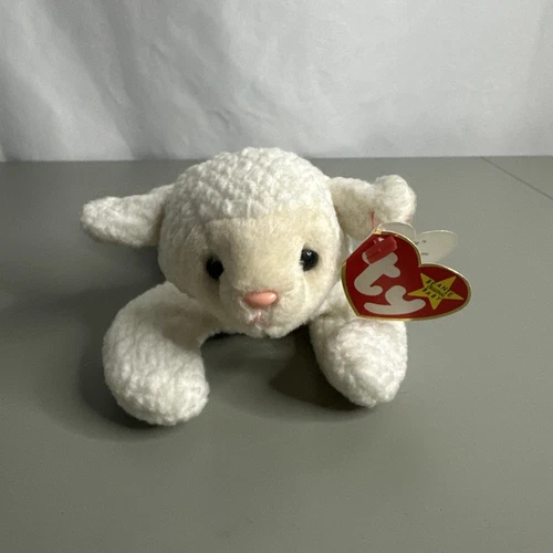 Retired Rare Beanie Baby Fleece - vintage 1996 Fleece the Lamb