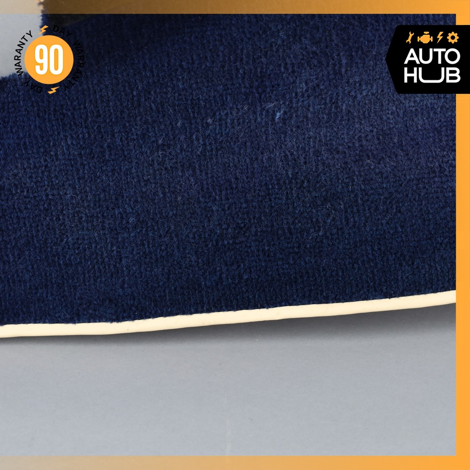 99-02 Bentley Arnage Front Left Center Console Mat Carpet Cover Blue OEM 42k