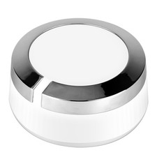 GE WE01X24552 Dryer Timer Knob - White/Chrome Large Knob - NEW