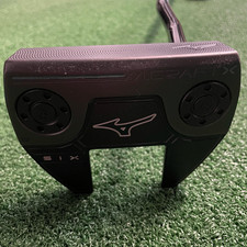 MIZUNO M CRAFT X #6 BEND NECK PUTTER 34" +OVERSIZE GRIP +HEADCOVER / NEUWERTIG!!!