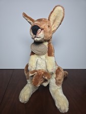 Yomiko Classics 'Mommy  Baby Kangaroo' by Russ 14" Plush Stuffed Animal Stuffie