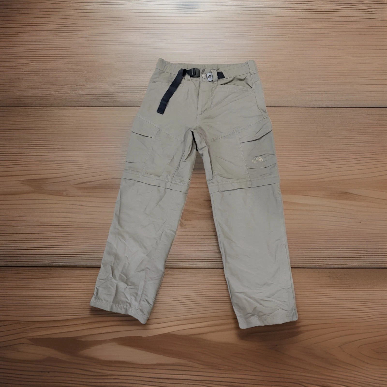 The North Face Cargo Pants/Shorts Convertible Mens Gray Small 30+/30 EUC