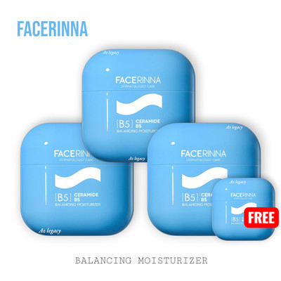 BUY 3 FREE 1 Facerinna Ceramide B5 Balancing Moisturizer 30G Fresh stock