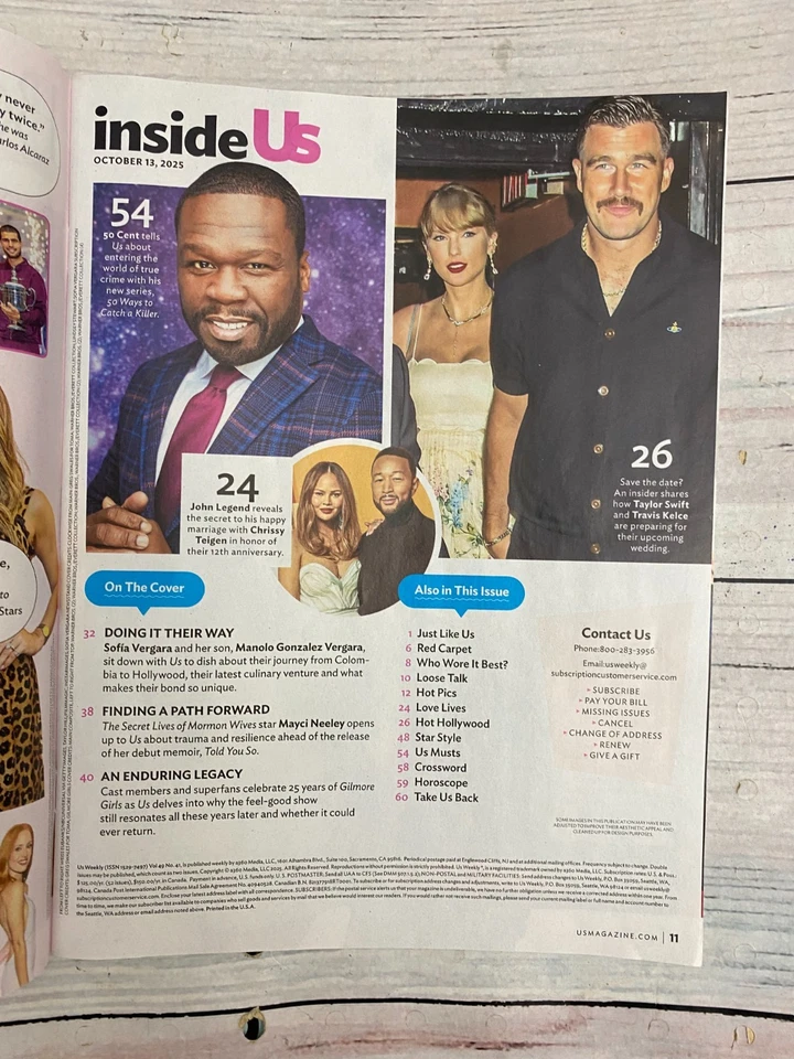 US Weekly Issue 41 October 13, 2025 - Magazine Sofia Vergara Gilmore Girls - Image 2 of 2