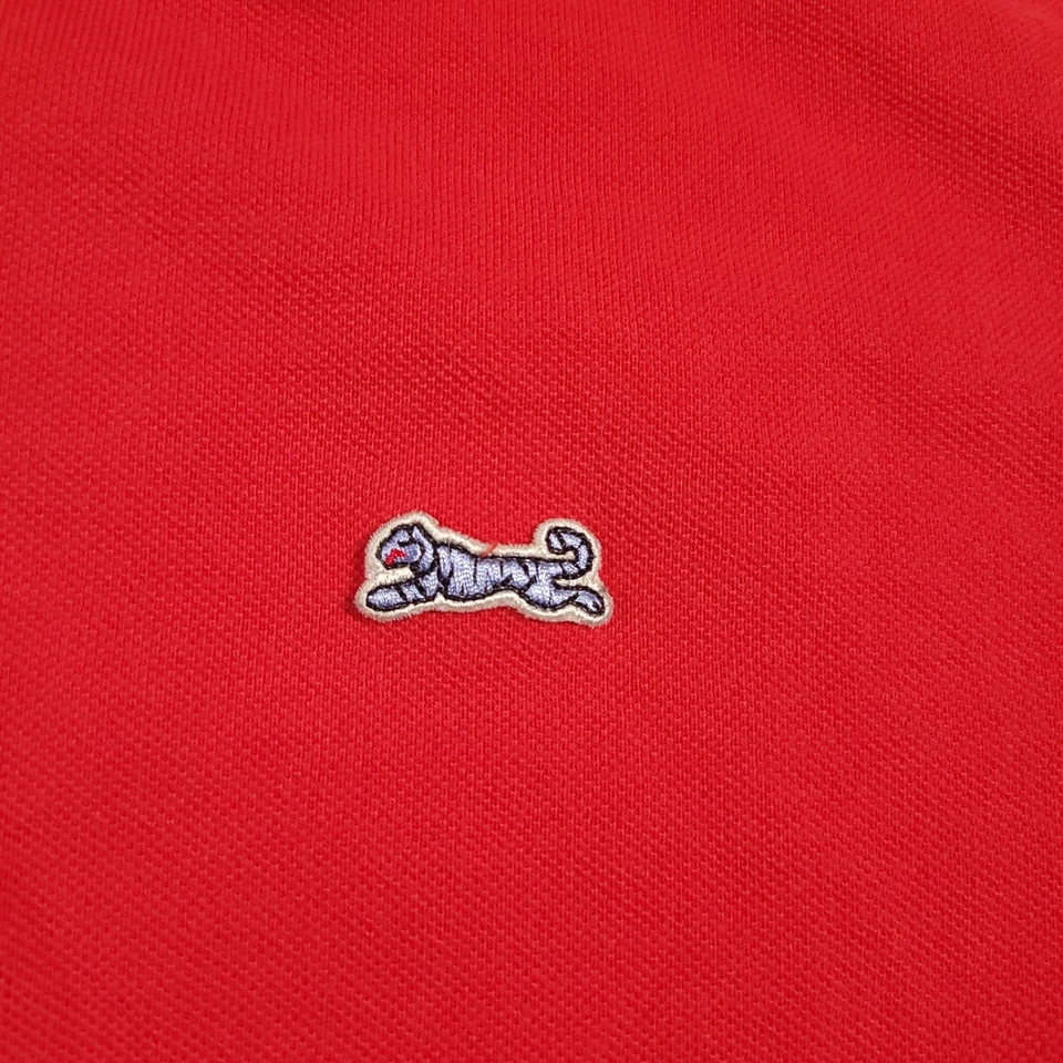 Le Tigre Polo Shirt Mens XL Classic Tiger Embroidered Short Sleeve Vintage Retro - Image 4 of 4