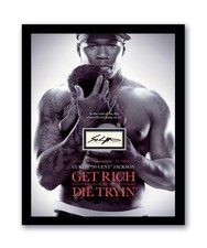 50 Cent Autographed Signed 11x14 Framed Photo Get Rich Or Die Tryin' Rap ACOA