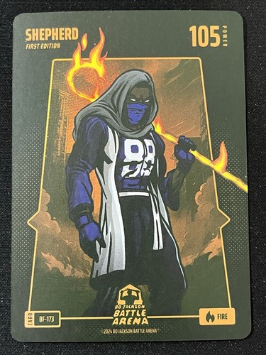 2024 Bo Jackson Battle Arena Ceedee Lamb Shepherd BATTLEFOIL Fire First Edition