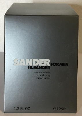Sander for Men Jil Sander for Men Eau de Toilette 125ml New in
