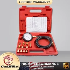 Auto Transmission AT Engine Oil Pressure Tester Gauge Diagnostic TU-11A 500 PSI