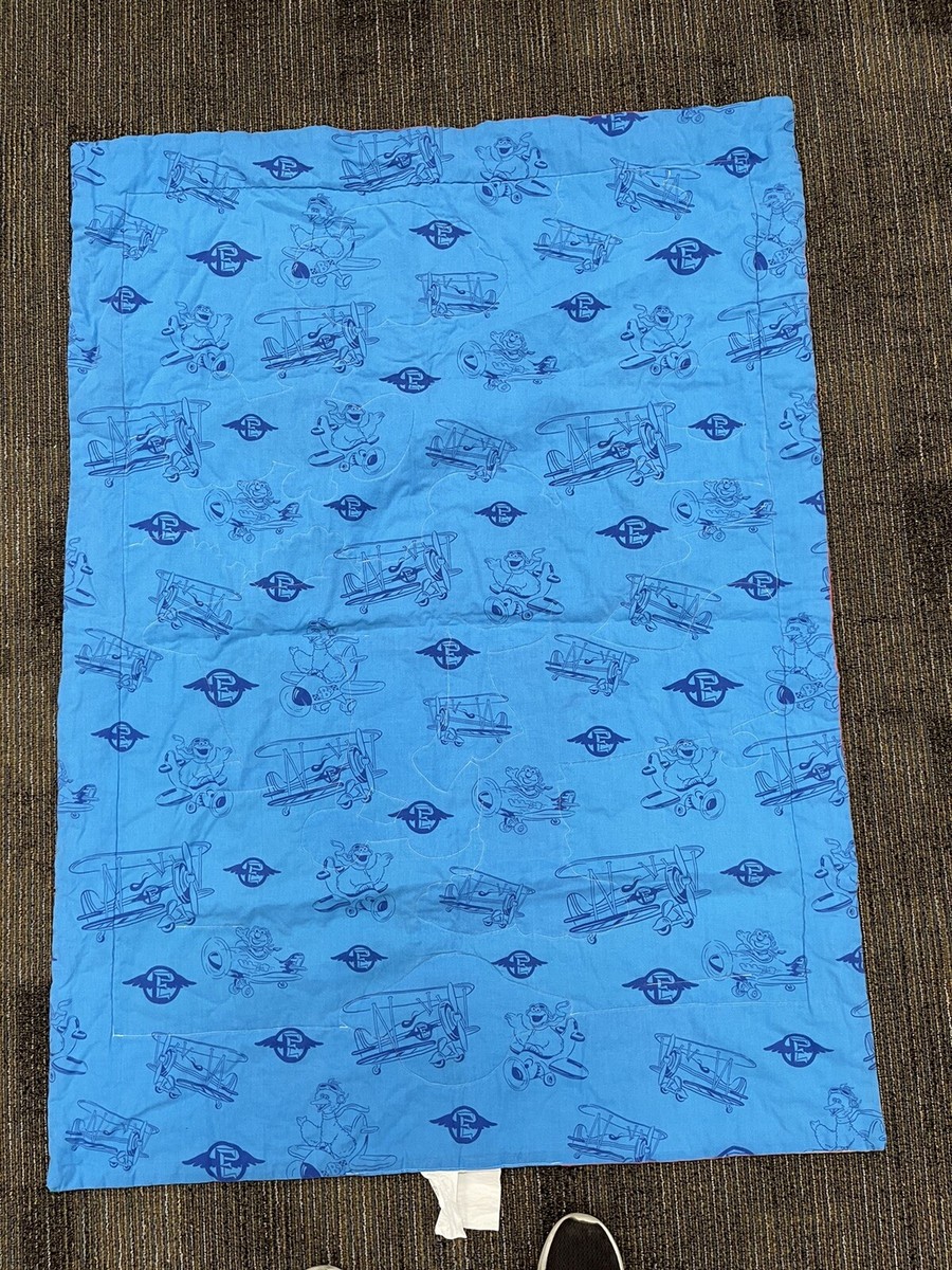 Sesame Street Crib Quilt and sheet set Elmo And Friends 3 pc