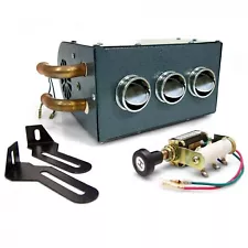 Compact Heater Deluxe Kit vintage parts usa truck custom vintage retro old car t