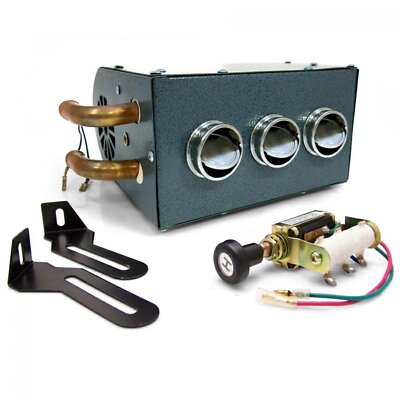 Compact Heater Deluxe Kit vintage parts usa truck custom vintage retro old car t