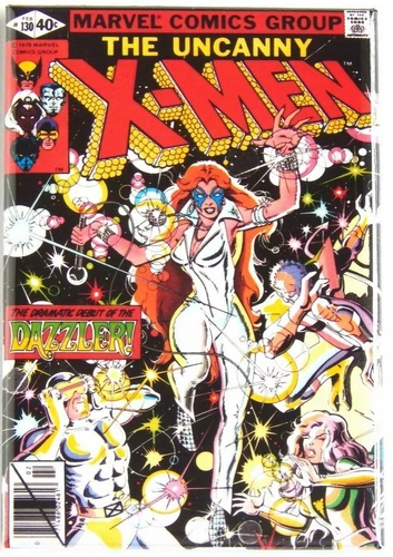 X-Men #130 MAGNET Vintage Comic Cover 2" x 3" Fridge Locker FREE SHIPPING
