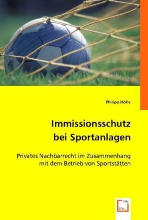 Philipp Höfle | Immissionsschutz Bei Sportanlagen | Taschenbuch |