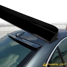 Fyralip Painted Black Custom OK Roof Spoiler F For Audi A5 B8 Saloon 07-11