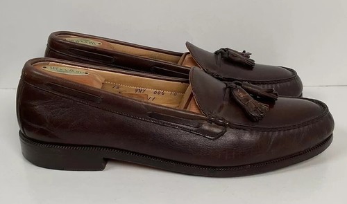 Alden New England Moccasin Tassel Loafer 10 D Dark Brown - 第 15/21 張圖片