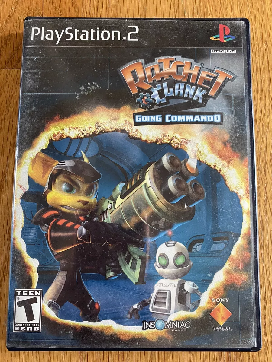 Sony Playstation 2 PS2 - Ratchet & Clank - Black Label USED no manual