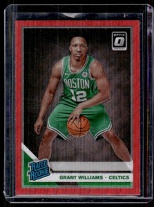 2019-20 Donruss Optic Blue Velocity Grant Williams #157 Boston Celtics