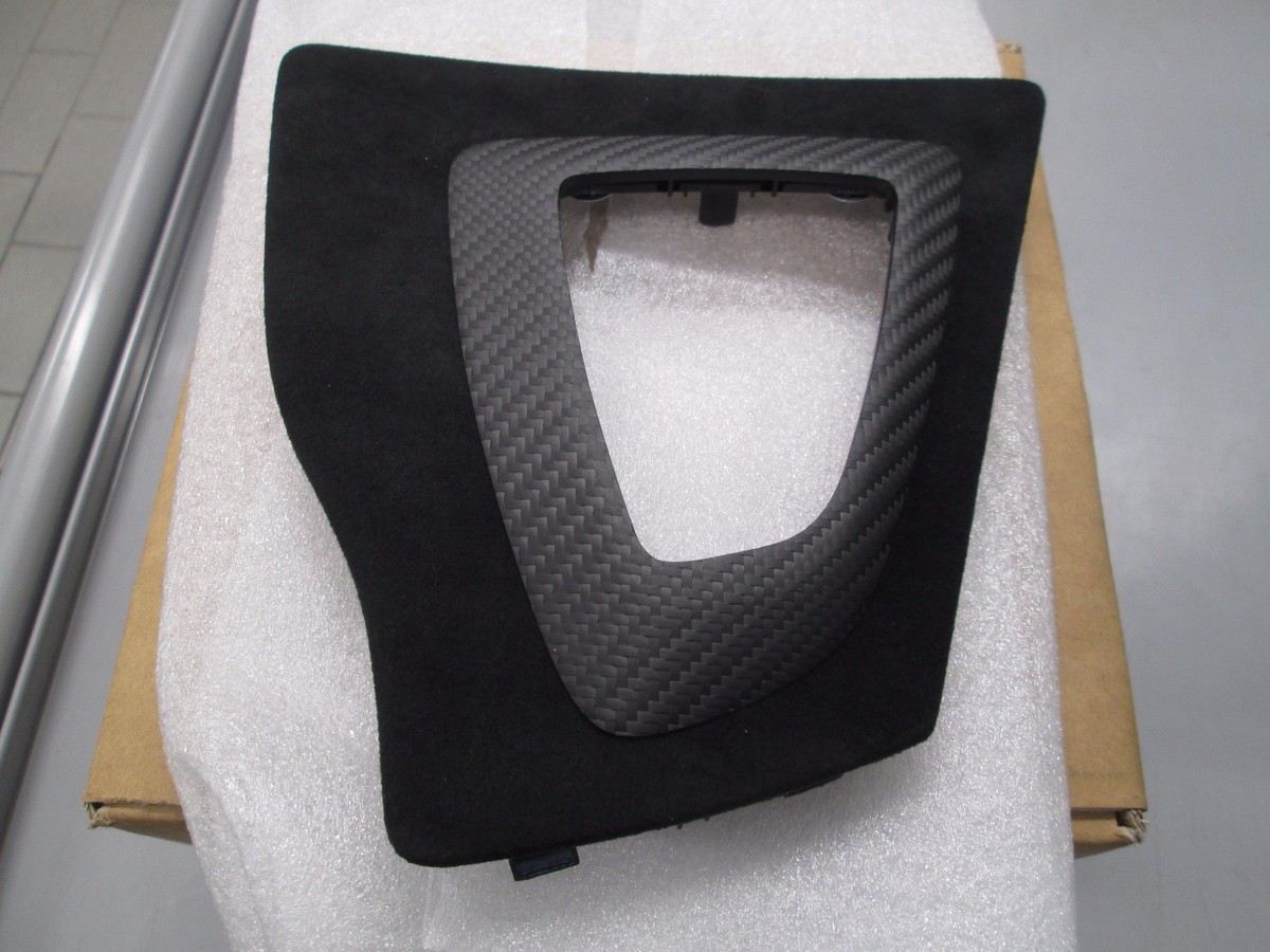 BMW M Performance Carbon Alcantara Gear Selector Surround 3 4 