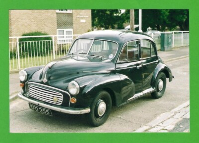 Car Photo ~ KFO355 - 1950s Morris Minor Series II 4-door Saloon - Birmingham