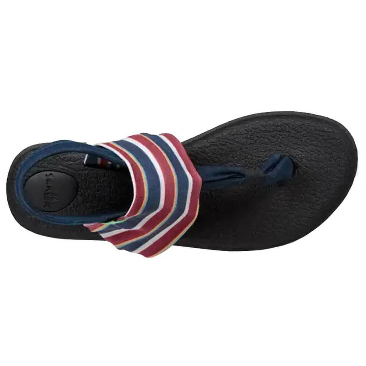 Sanuk 1100697 Yoga Sling 2 Prints Women's Sand Harbor Navy 8M Sandals