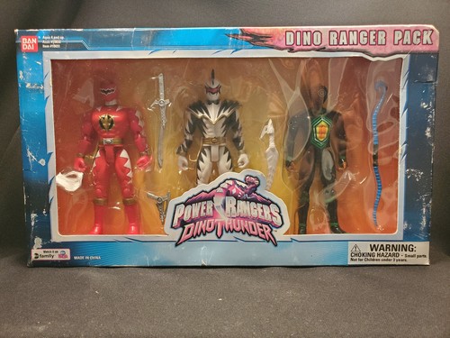 Power Rangers Dino Thunder | Dino Ranger Pack | 2004 Multipack Set