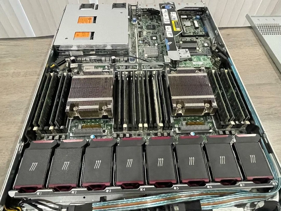 HP ProLiant DL360p Gen 8 1U 64-bit Server Intel Xeon E5-2697 2.7GHz 256GB PC4 - Image 2 of 4