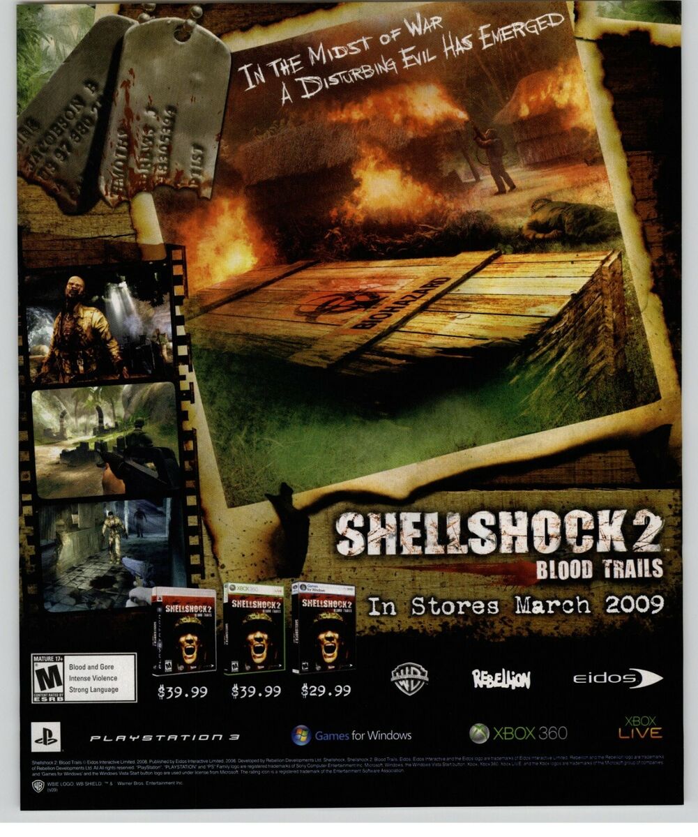 ShellShock 2: Blood Trails (2009) by Rebellion Windows game