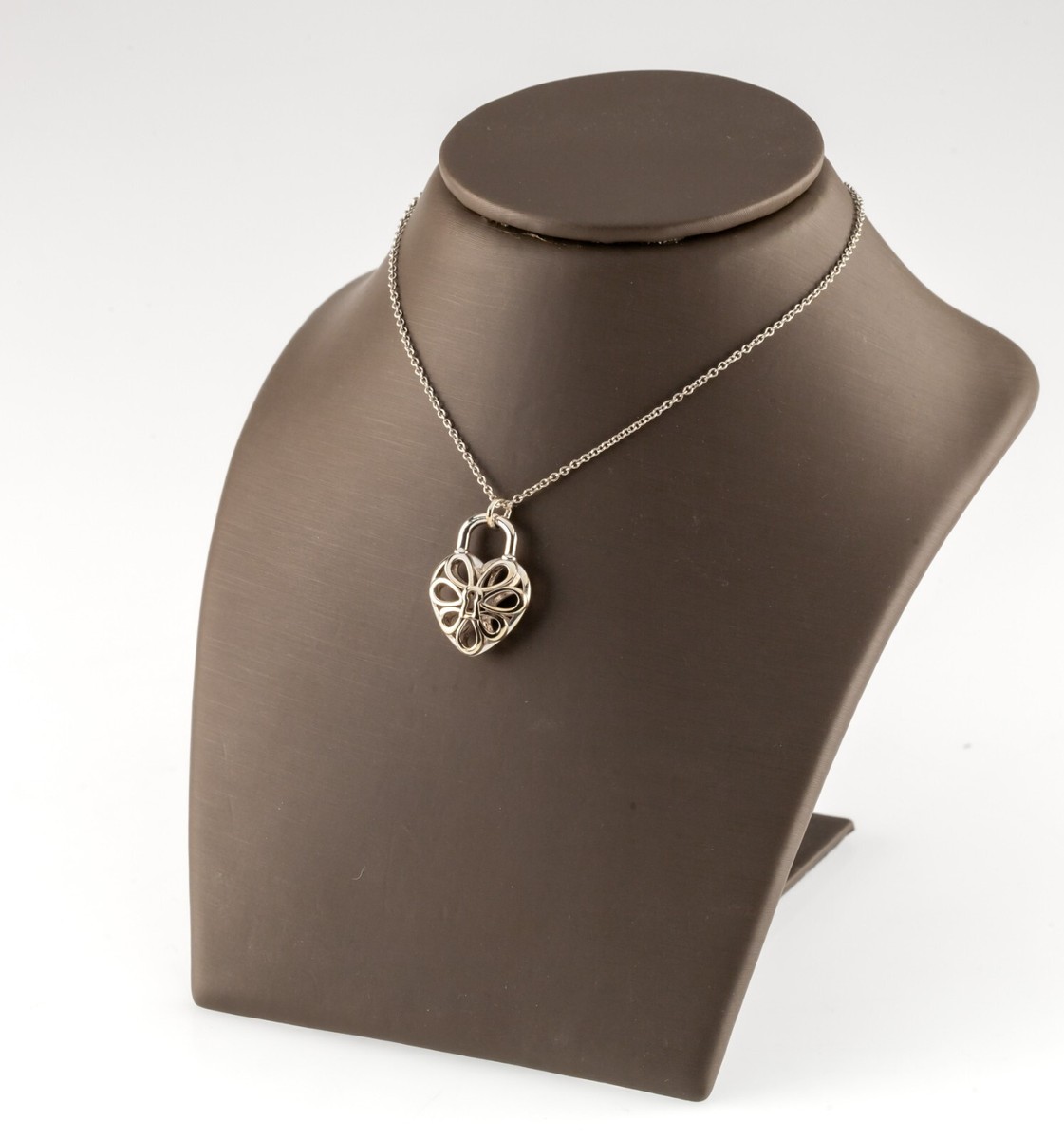 tiffany filigree heart pendant