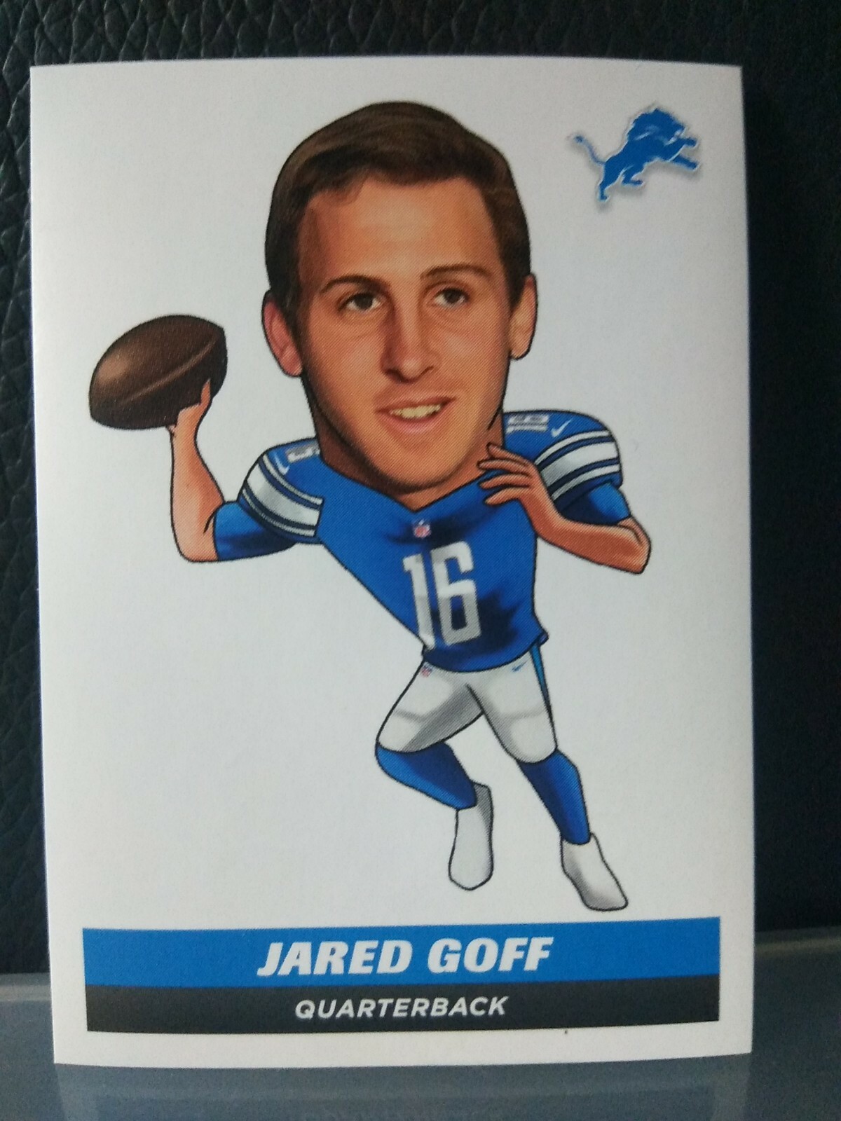 2021 Panini NFL Sticker & Card Collection Stickers Jared Goff #377