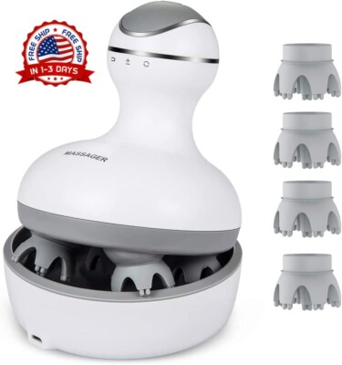 Masajeador de cabeza del Cuero Cabelludo rascador de cabeza alivio