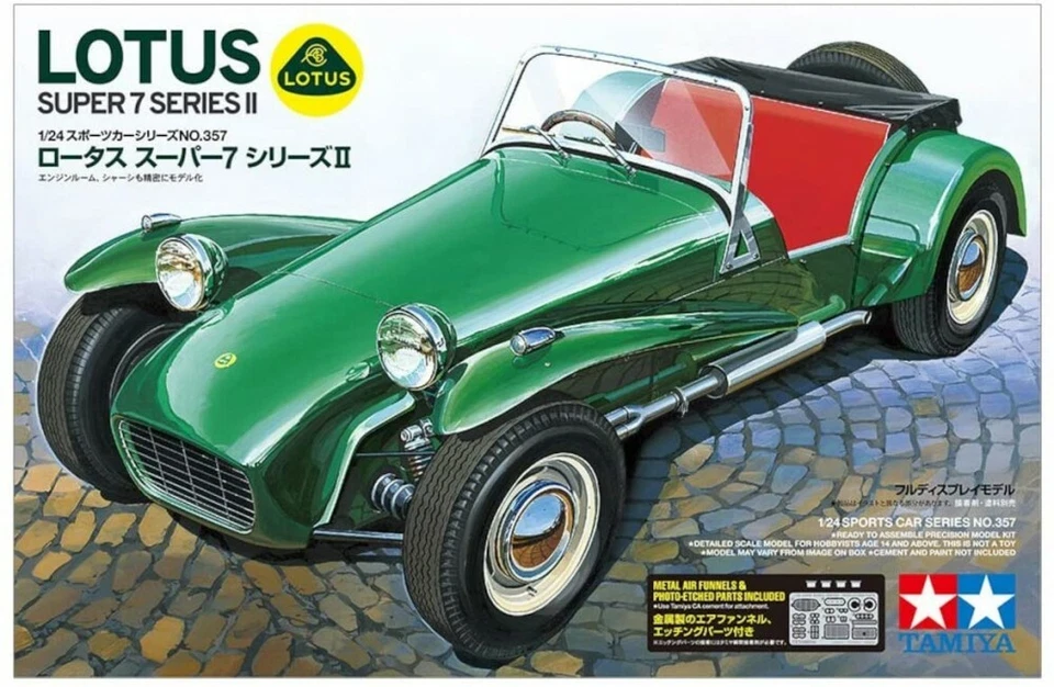 Tamiya 1 24 Lotus Super 7 Série II Modélisme en Plastique